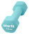 Гантель неопреновая STARFIT DB-201 1,5 кг, мятный.