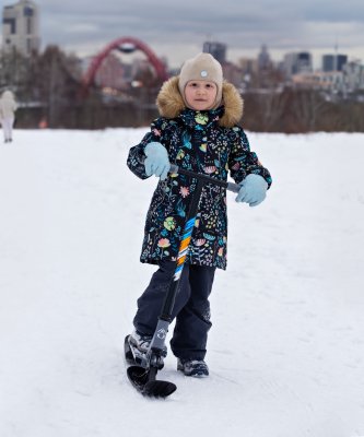 БЕЗ УПАКОВКИ Снегокат трюковый Noodle БЕЗ УПАКОВКИ Снегокат трюковый Noodle