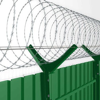 Кронштейн для крепления спирального барьера безопасности диаметр 900 мм Кронштейн для крепления спирального барьера безопасности диаметр 900 мм