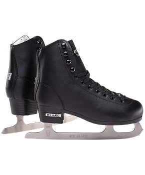 БЕЗ УПАКОВКИ Коньки фигурные Todes Black синтетическая кожа