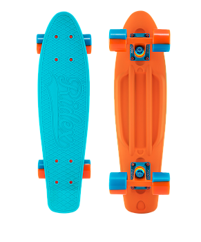 БЕЗ УПАКОВКИ Круизер пластиковый Sunrise, 22''x6'', ABEC-9 БЕЗ УПАКОВКИ Круизер пластиковый Sunrise, 22''x6'', ABEC-9