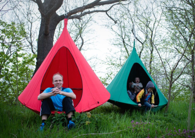 Гамак уличный подвесной Jamber красный Гамак уличный подвесной Jamber красный