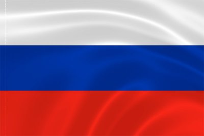 Знамя двухстороннее без бахромы и кистей